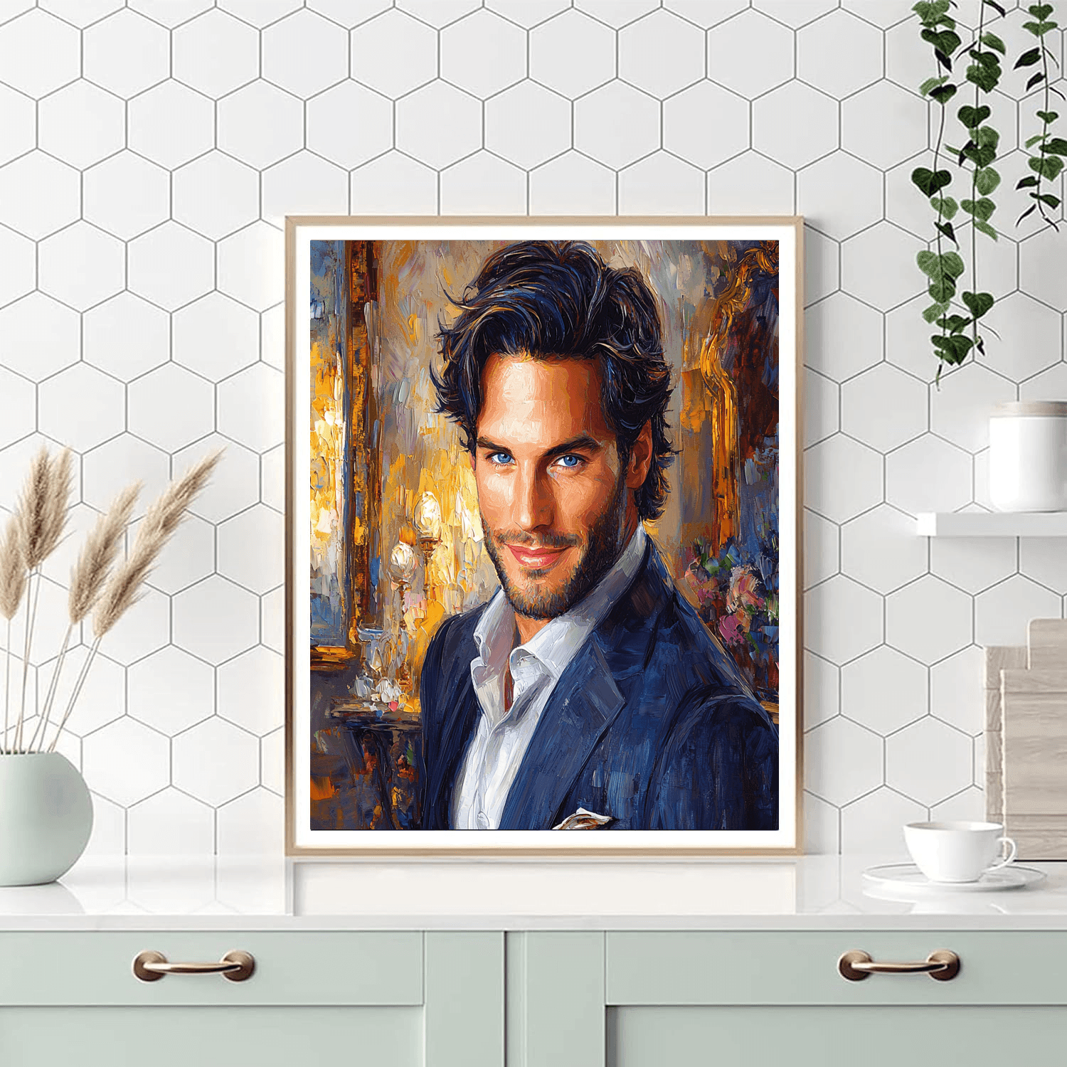 Ben Barnes: The Charismatic Shadow Of Dorian Gray Paint By Numbers