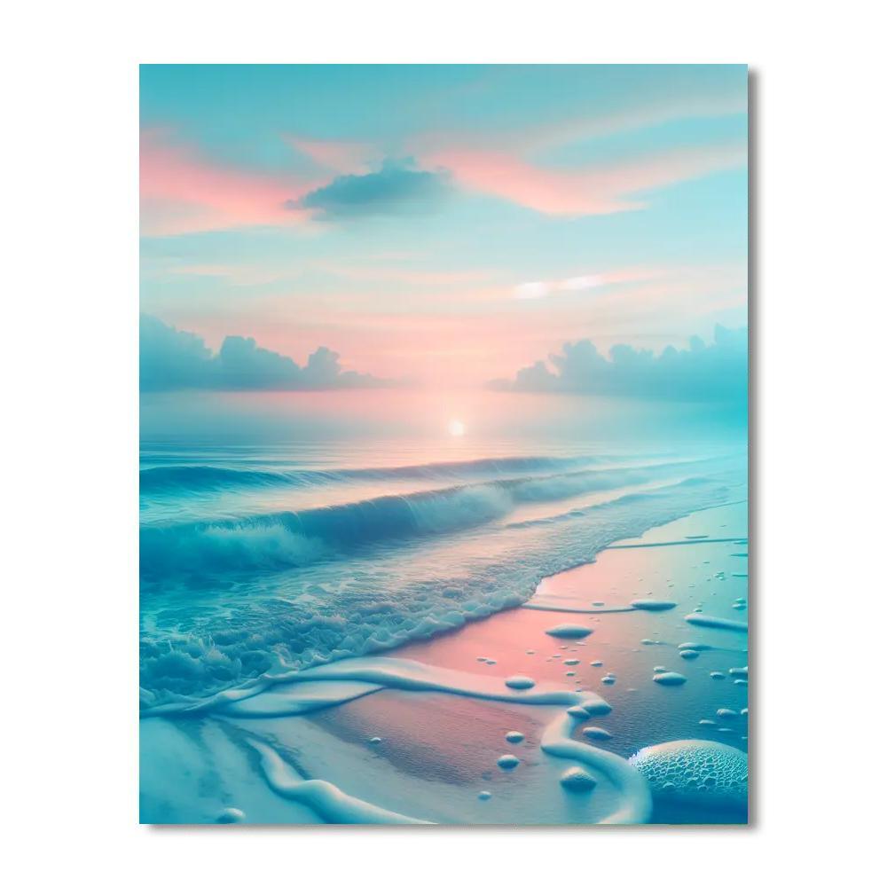 Artistic Seaside Dream Painting Number Kit