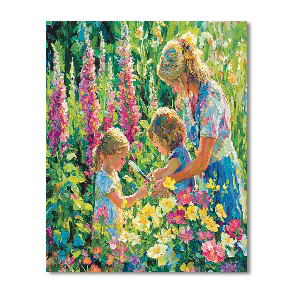 Blossoming Together Paint By Numbers