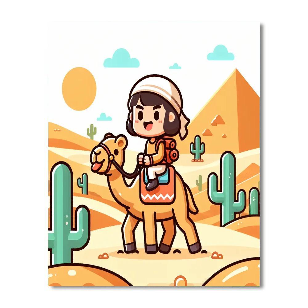 Desert Dunes Expedition Paint By Color