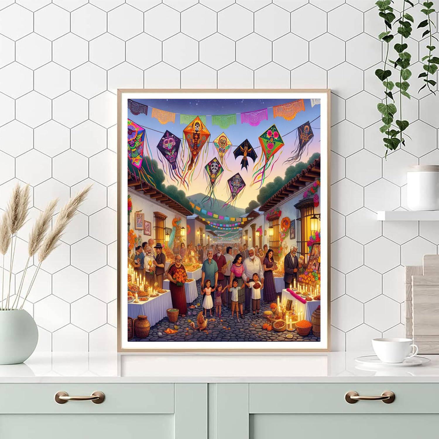 Noche De Muertos - Guatemala Paint By Number