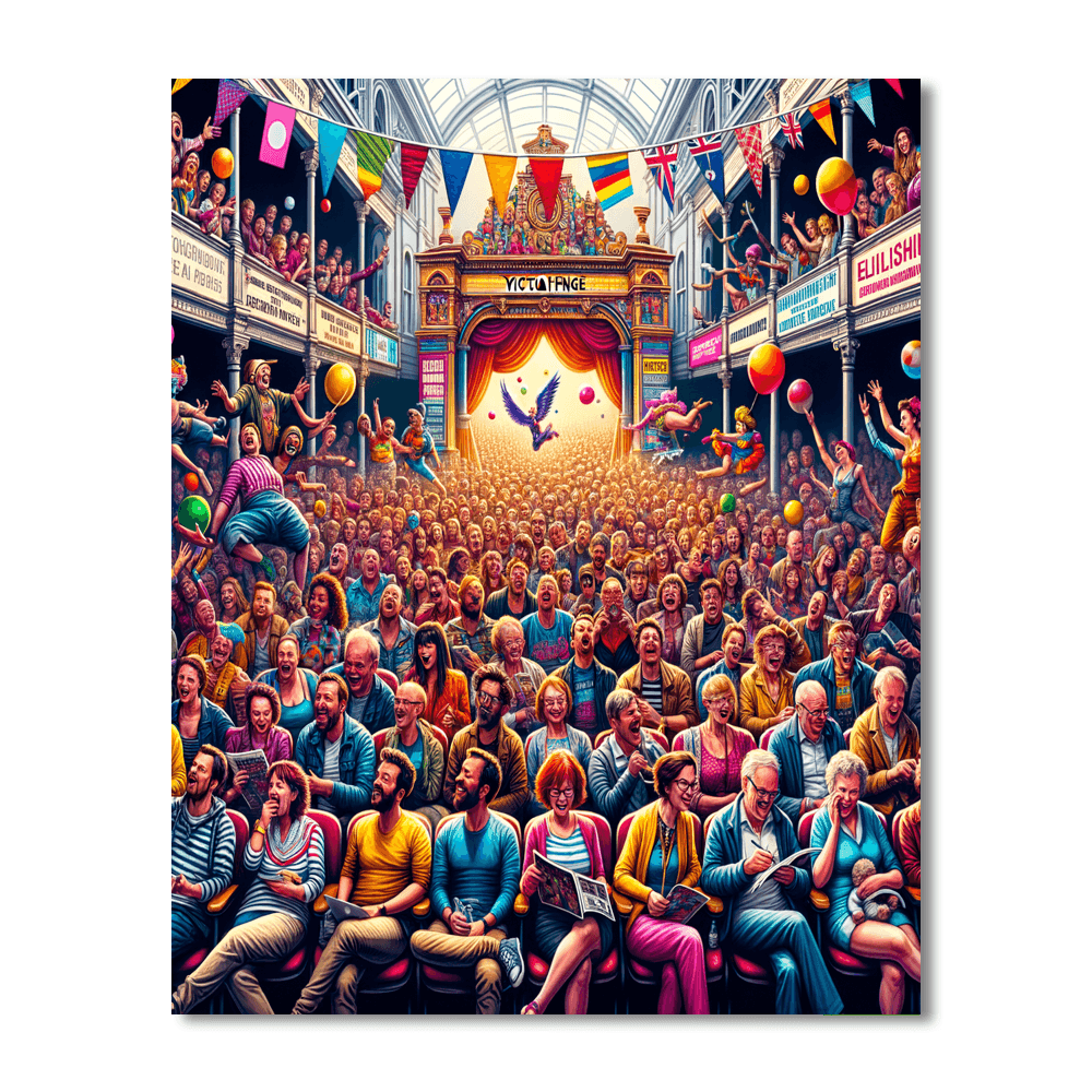 Victoria Fringe Festival Paint By Numbers Kits