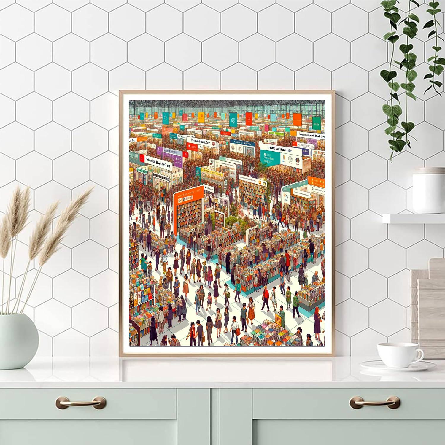 International Book Fair Of Buenos Aires Paint By Numbers