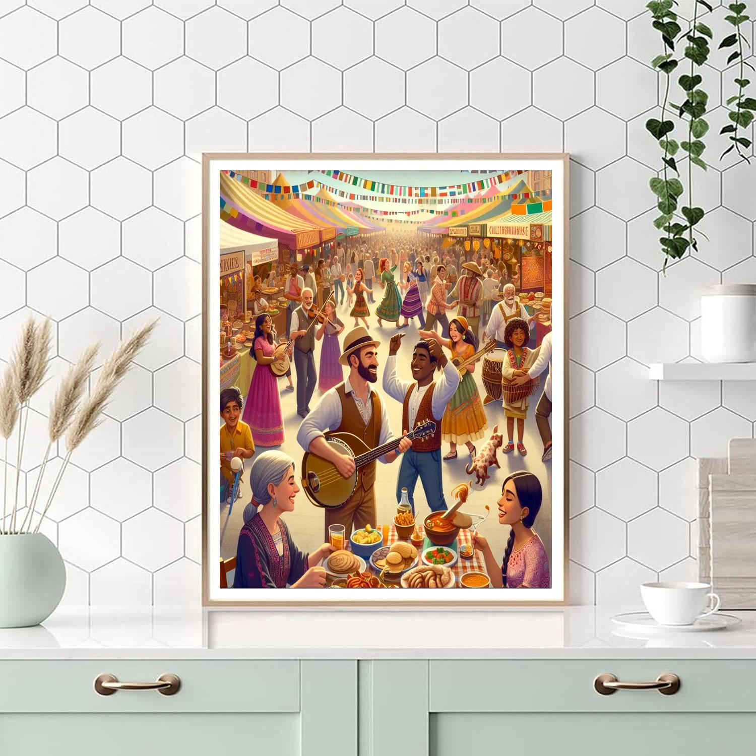 International Folklife Festival Paint By Numbers Kits