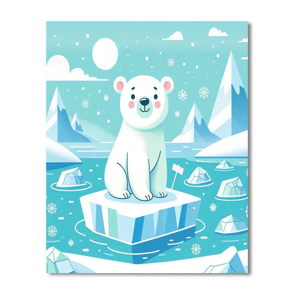 Artic Animal Expedition Paint By Numbers Kits