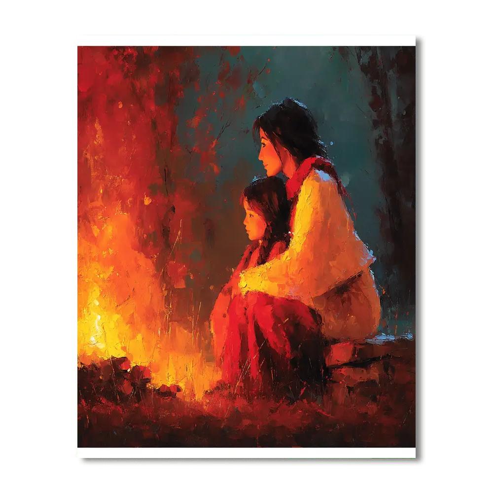 Hearts Aglow Paint By Numbers Kits