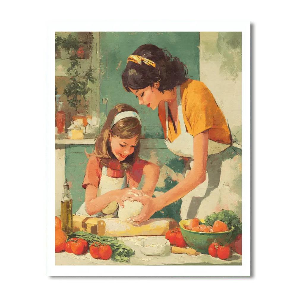 Magic Moments In The Kitchen Numbered Painting Kits