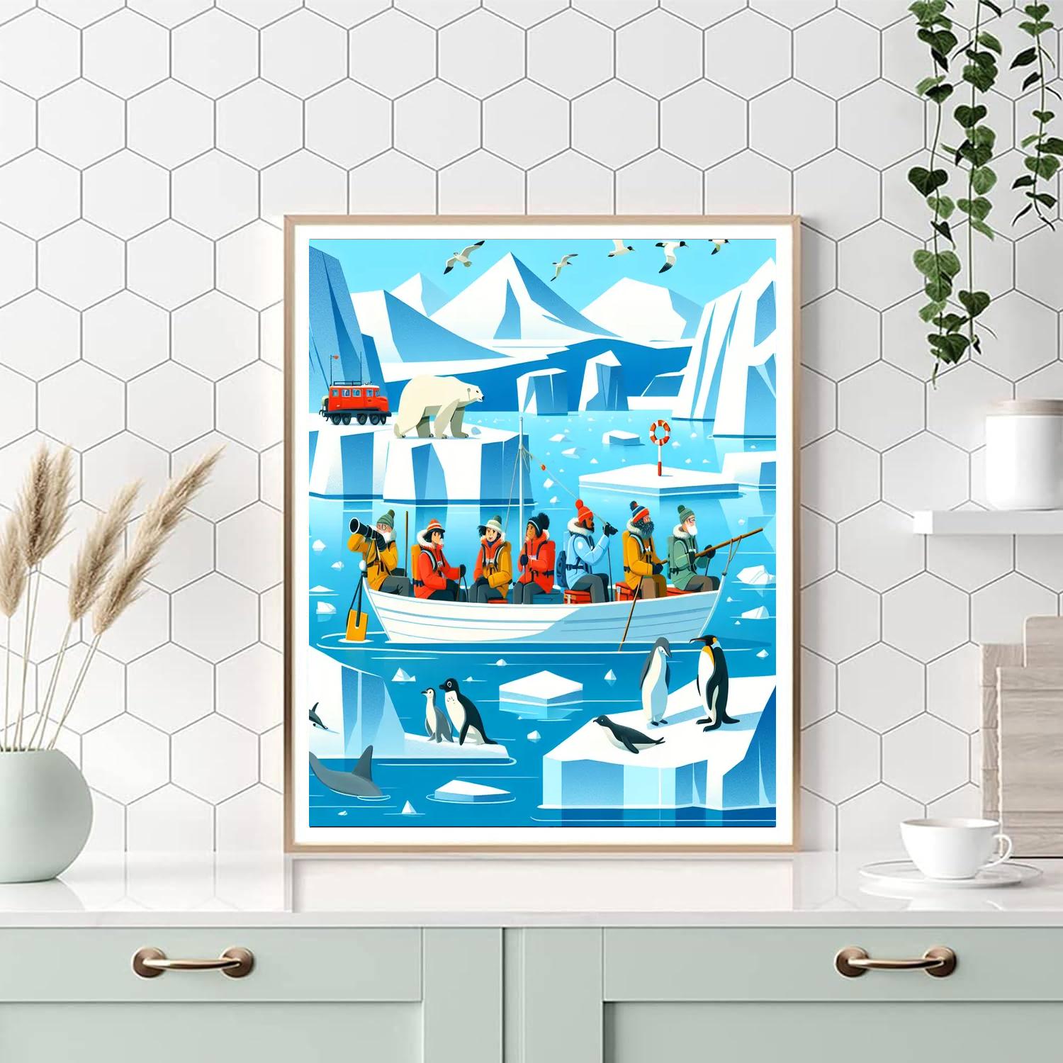 Iceberg Expedition Paint By Number