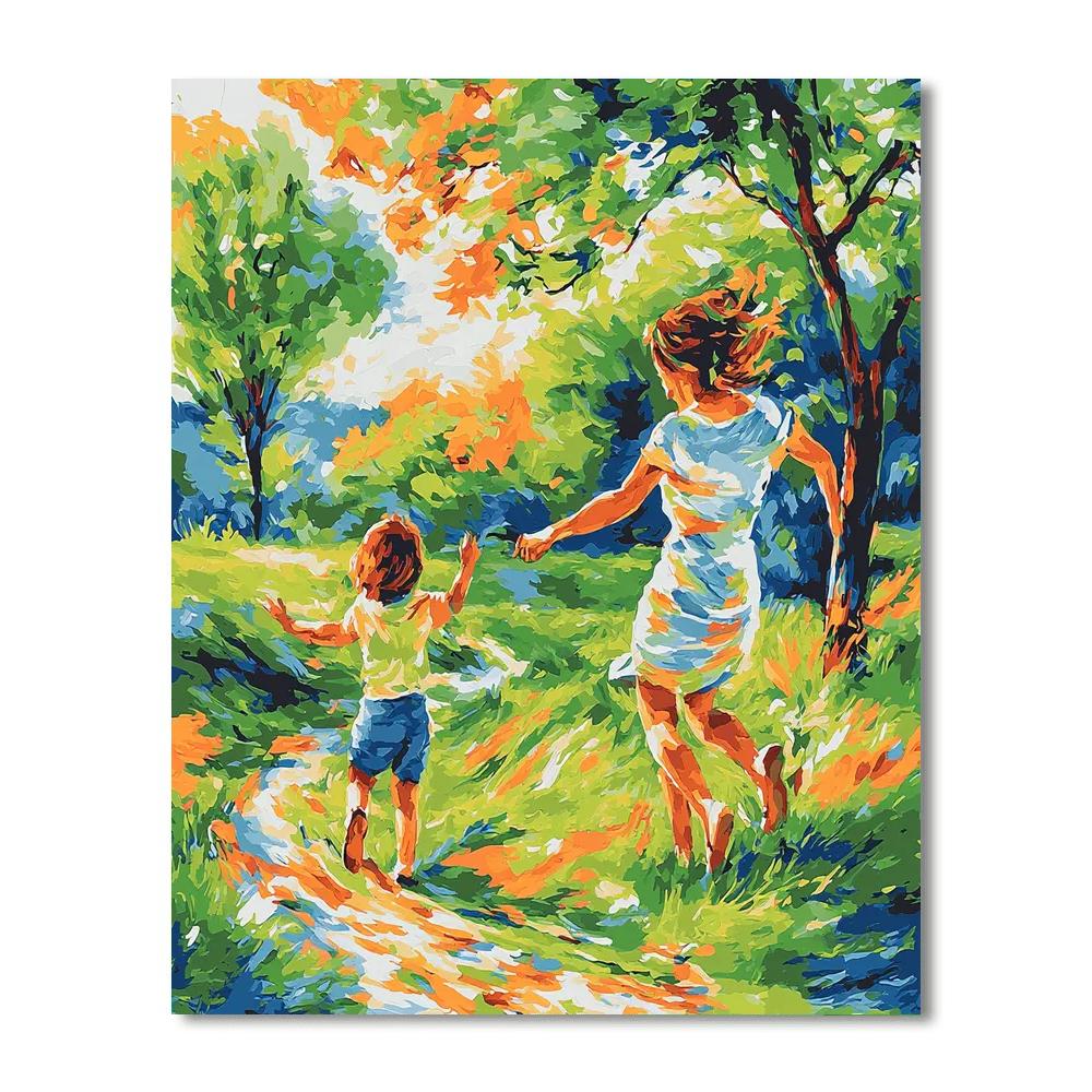 Mom And Me: Forever Friends Painting Number Kit
