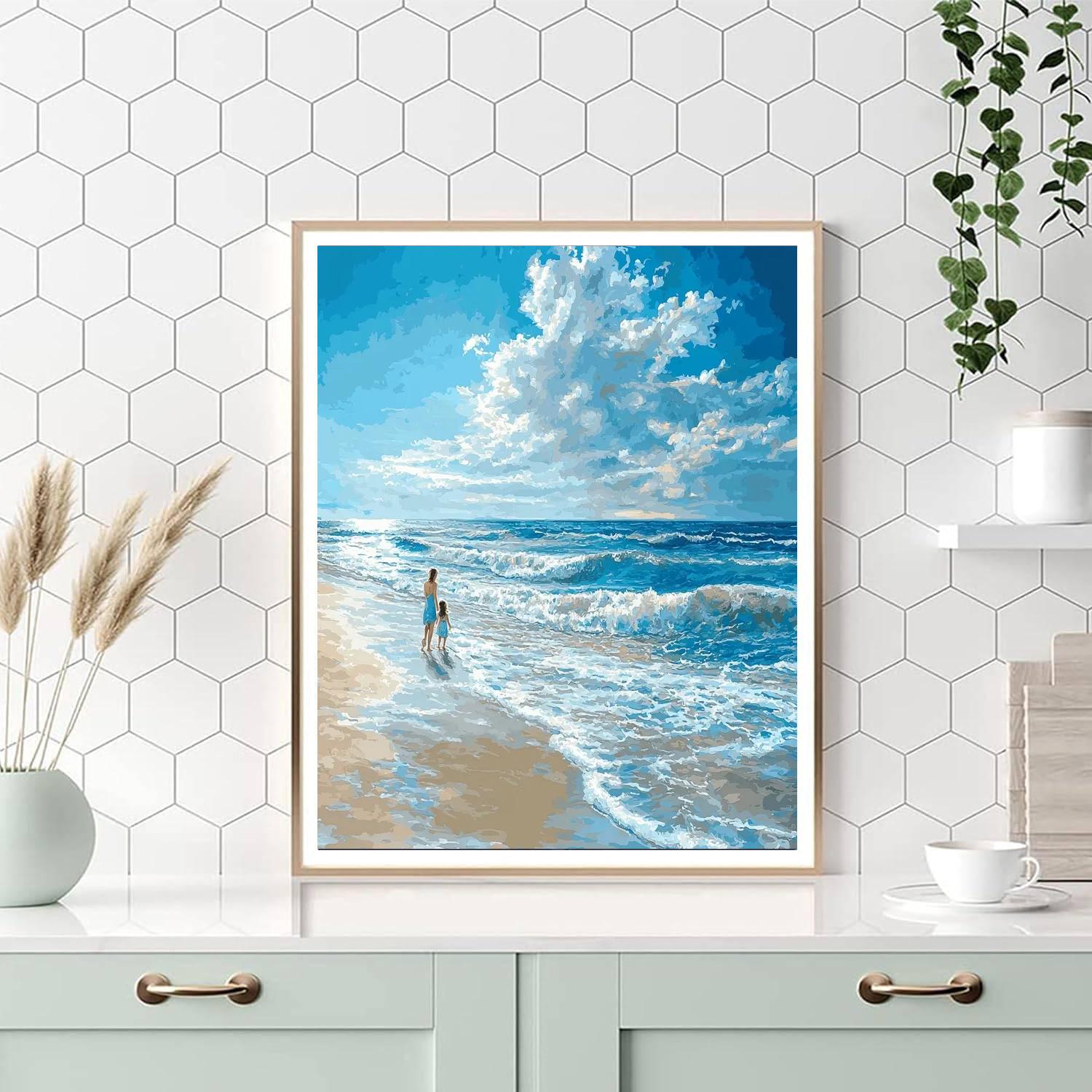 Ocean Waves Of Love Paint By Number