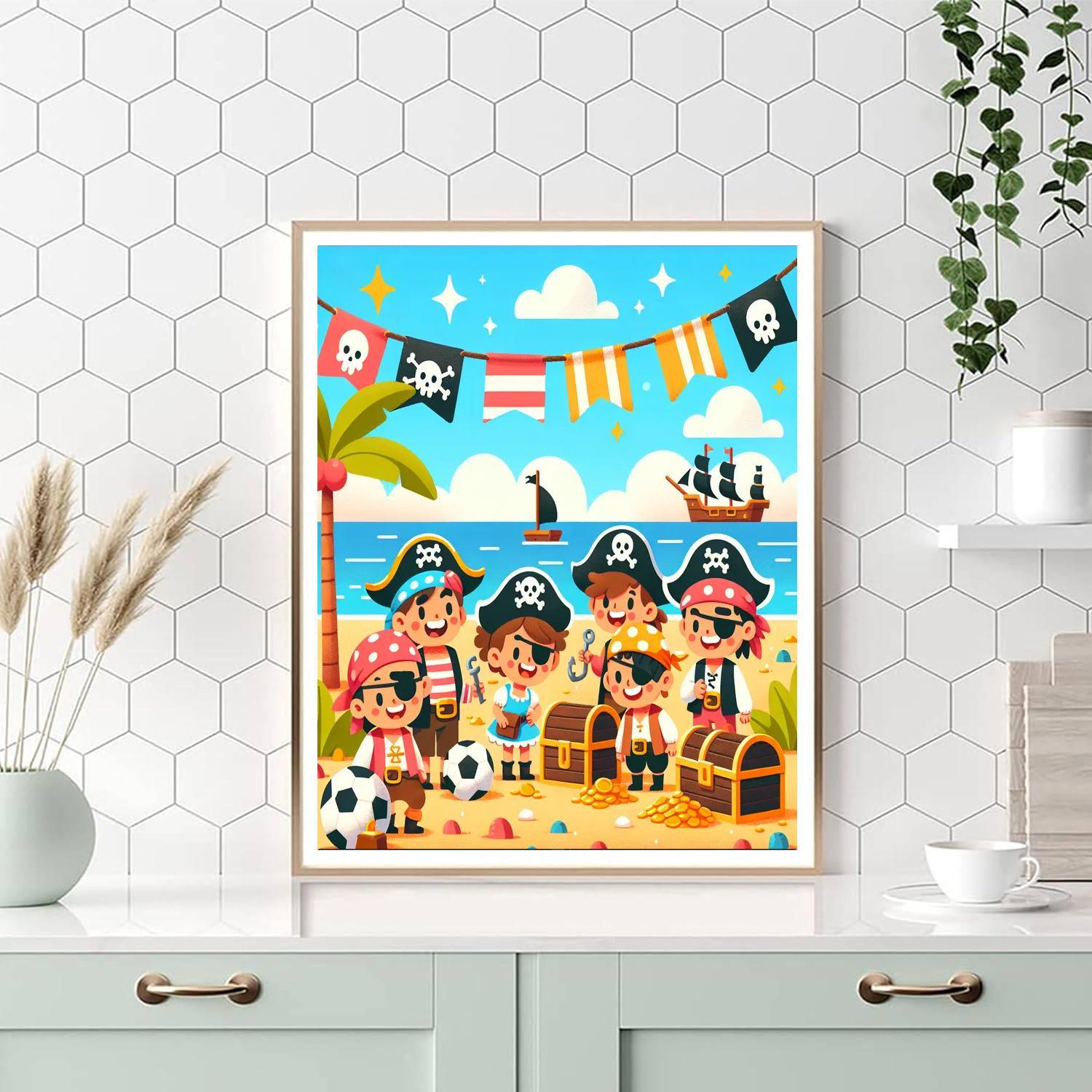 Pirate Cove Party Paint By Number