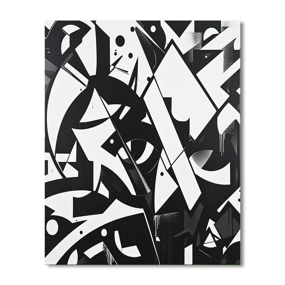 Banksy Inspired Shadow Of Resistance  Painting By Numbers Kit