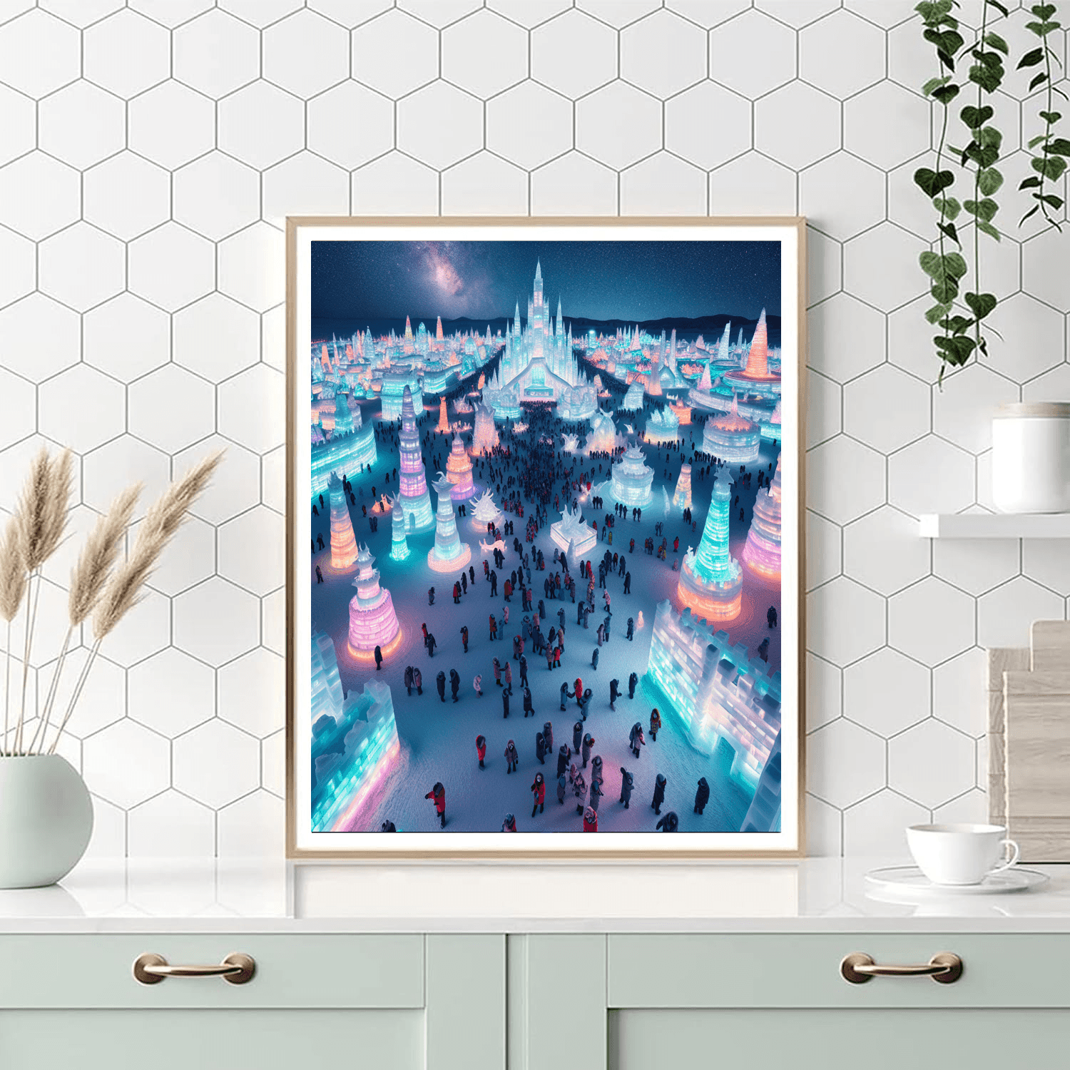 Snow & Ice Festival - Harbin, China DIY Paint By Numbers