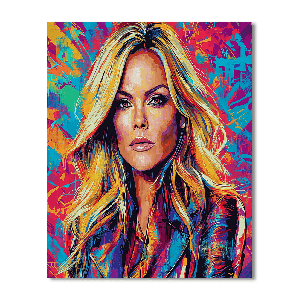 Charlize Theron: The Fierce Empress Of Transformation Paint By Number