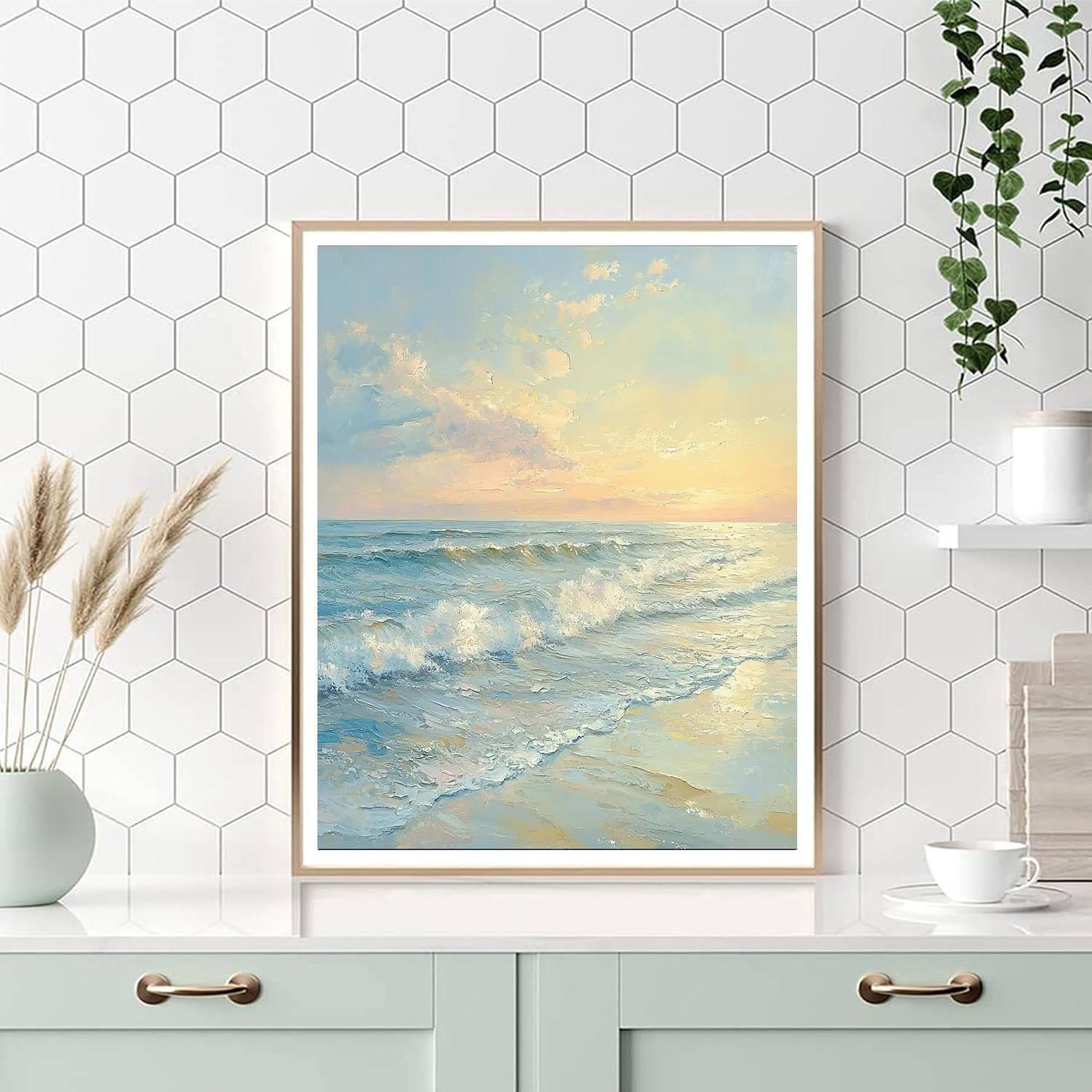 J.M.W. Turner Inspired Soothing Serenity  Painting By Numbers Kit