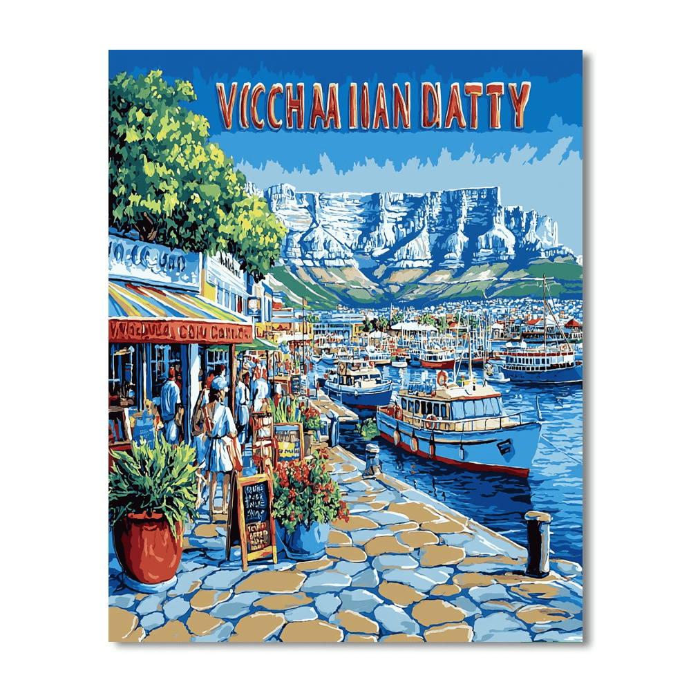 Victoria And Alfred Waterfront Numbered Painting Kits
