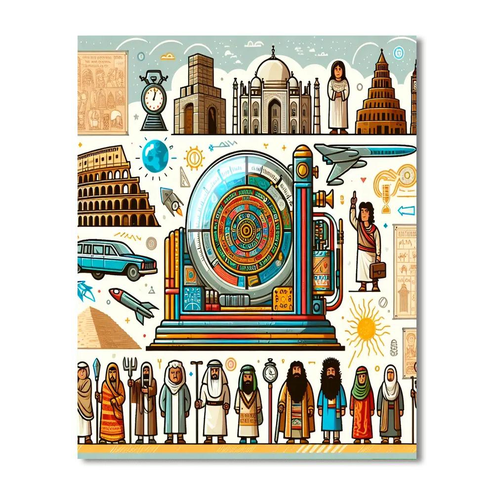 Time Traveler's Chronicles Paint By Number