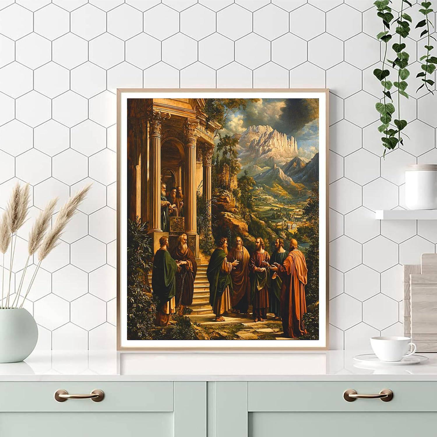 Da Vinci Inspired Historical Treasures Unveiled  DIY Paint By Numbers