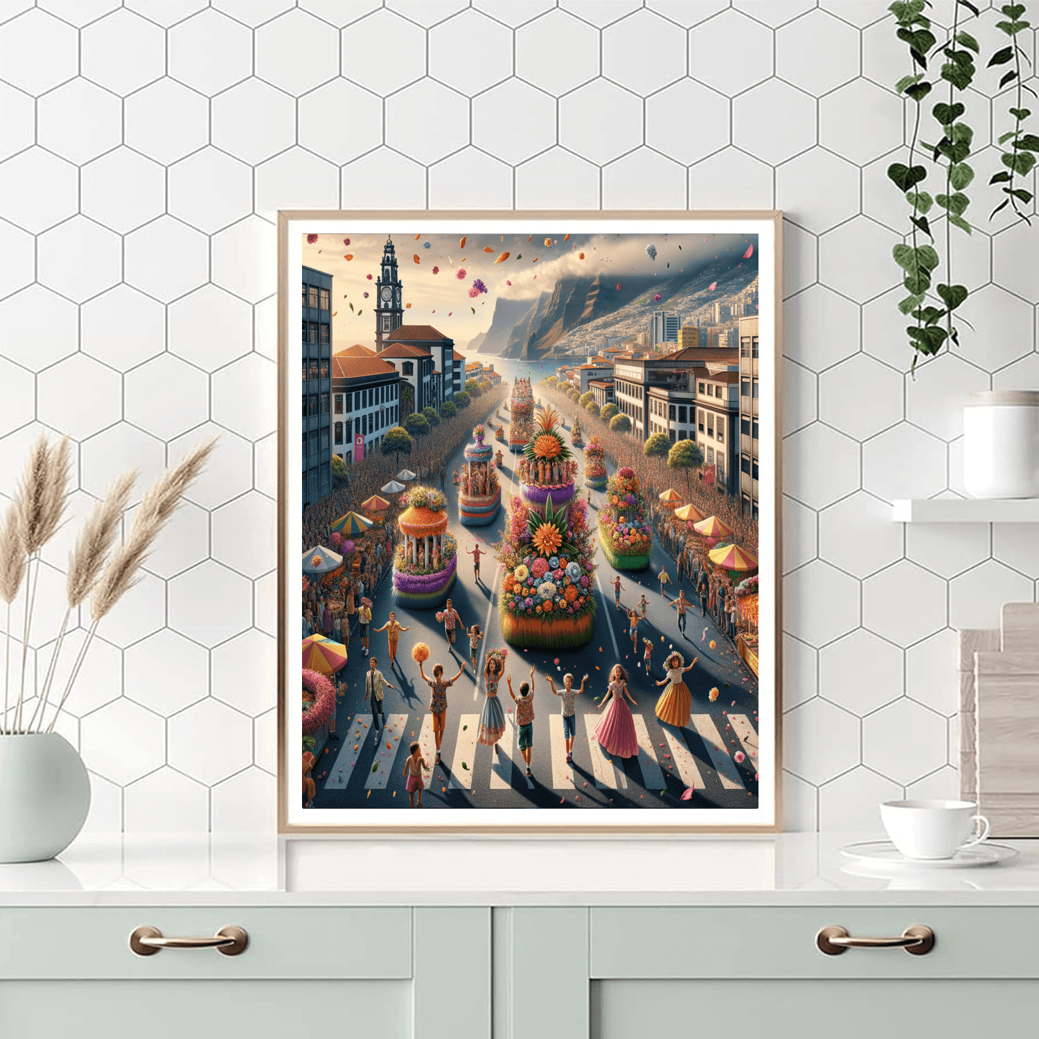 Festa Da Flor - Portugal Paint By Color