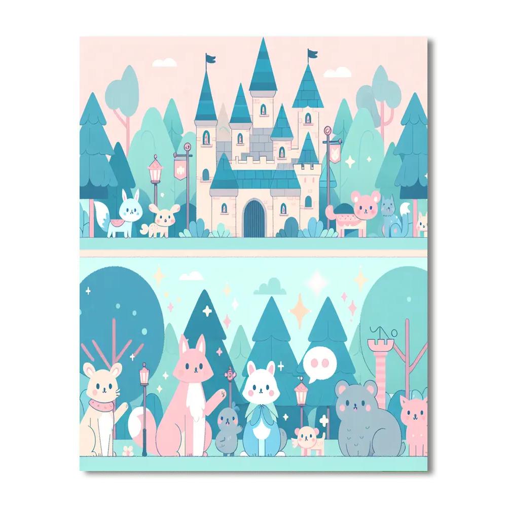 Fairy Tale Storybook Paint By Number