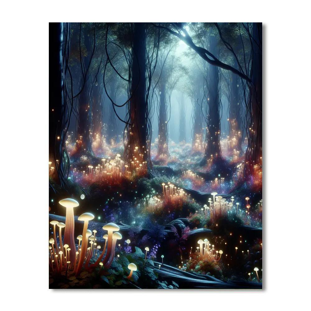 Twilight Forest Adventure Number Painting