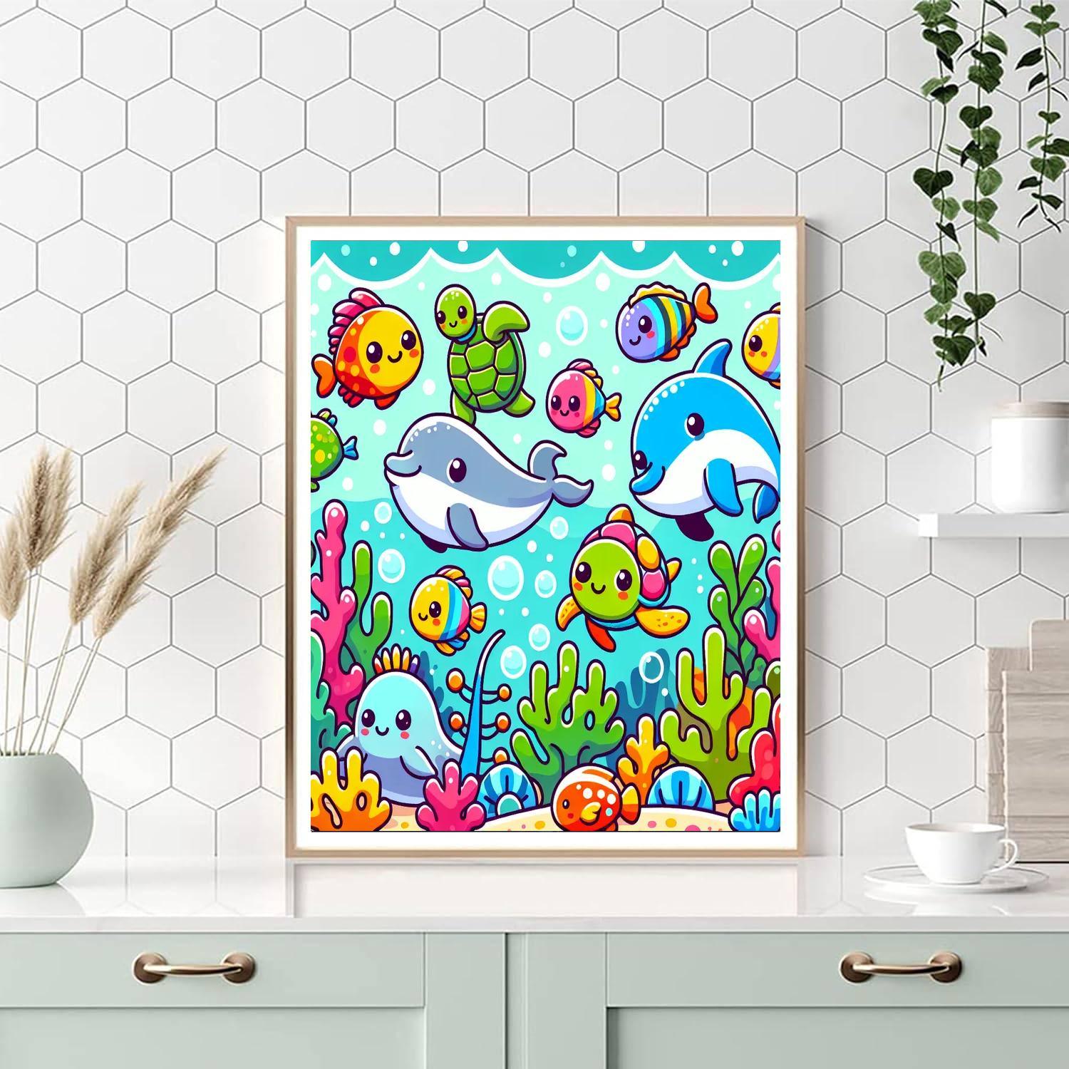 Ocean Exploration Squad Paint By Color