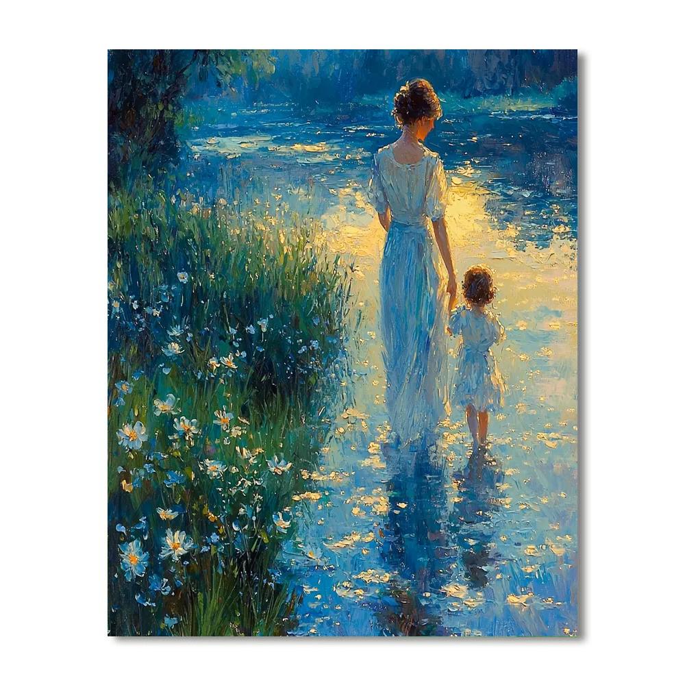 Morning Dew Kisses DIY Paint By Numbers