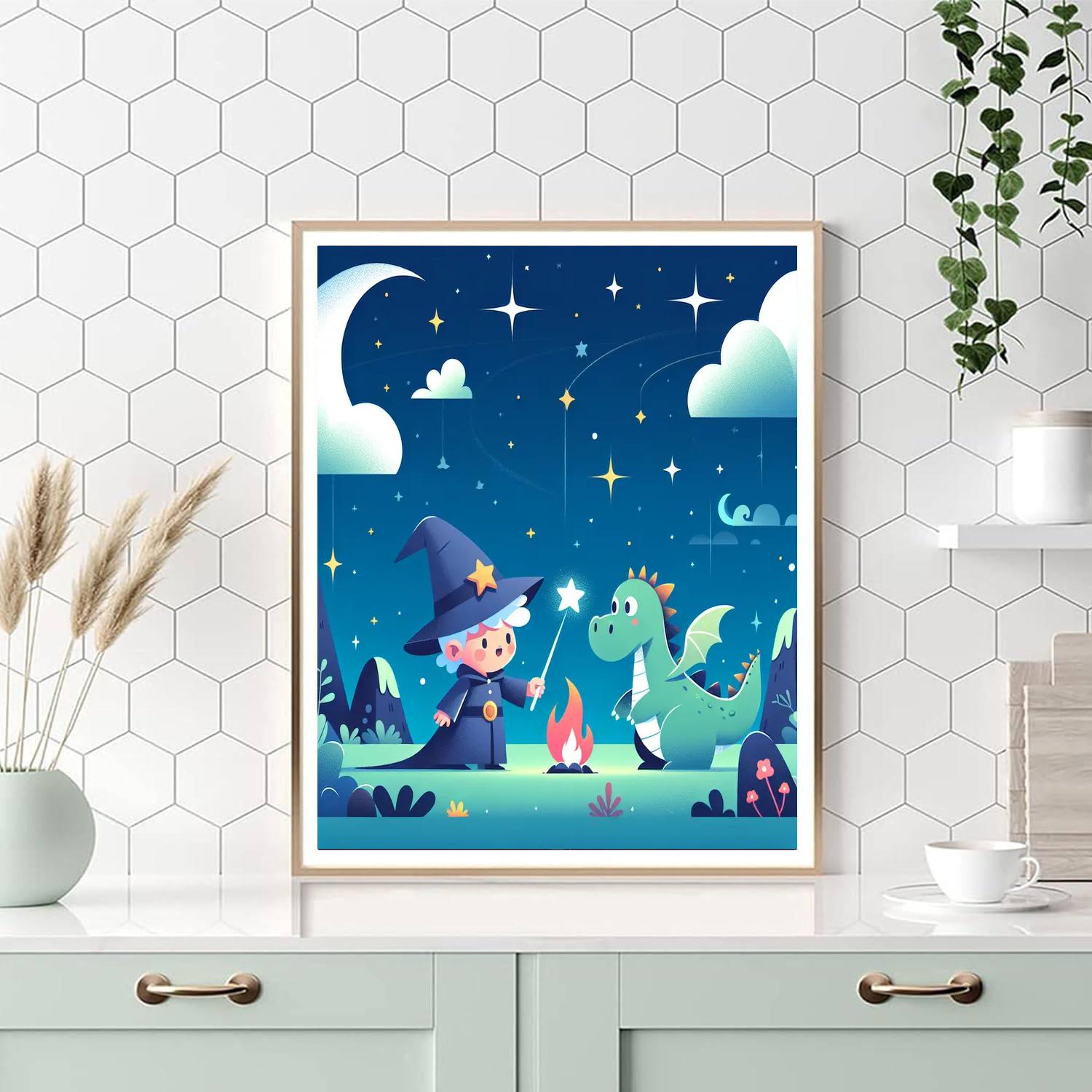 Mystical Realm Paint By Numbers Kits
