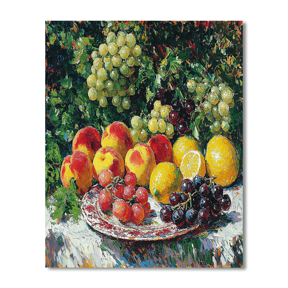 Paul Cézanne Inspired Summer Fruits  Paint By Numbers Kits