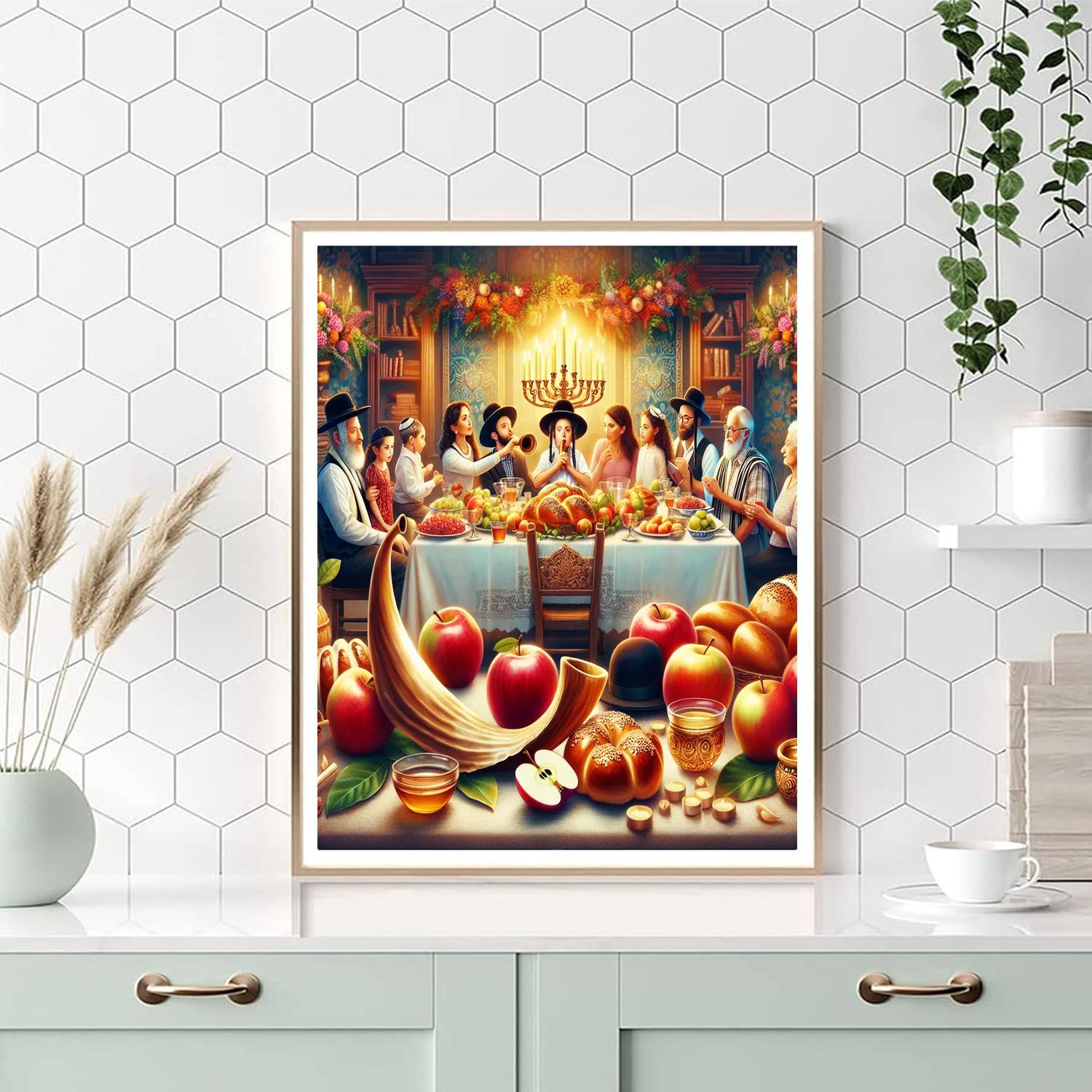 Rosh Hashanah - International Painting Number Kit