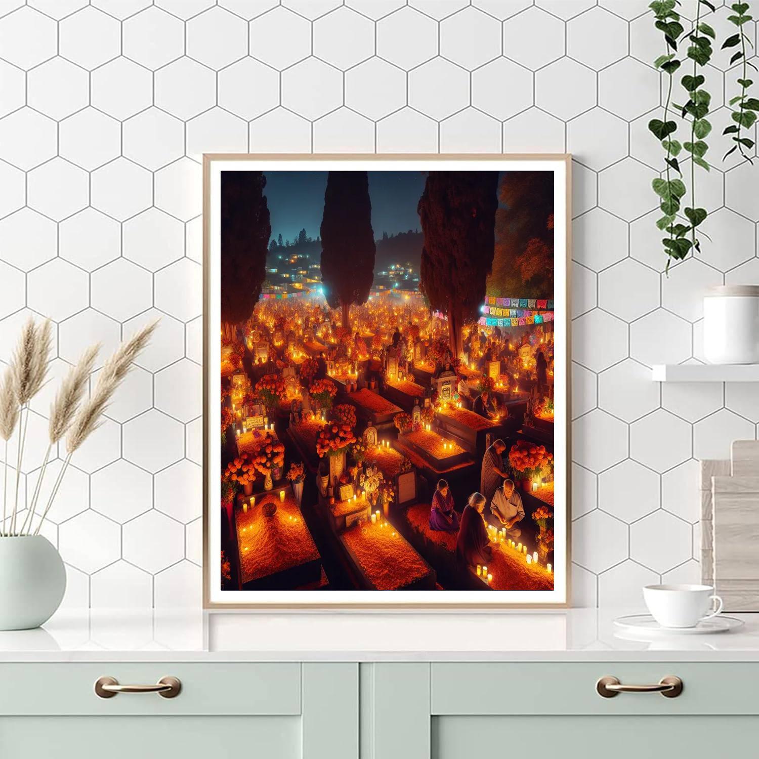 Fiesta De Los Muertos - Pátzcuaro, Mexico Paint By Number