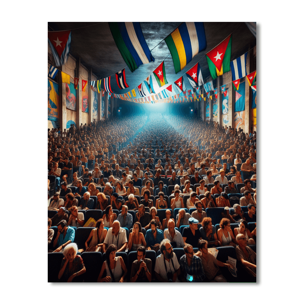 Festival Internacional Del Nuevo Cine Latinoamericano Number Painting