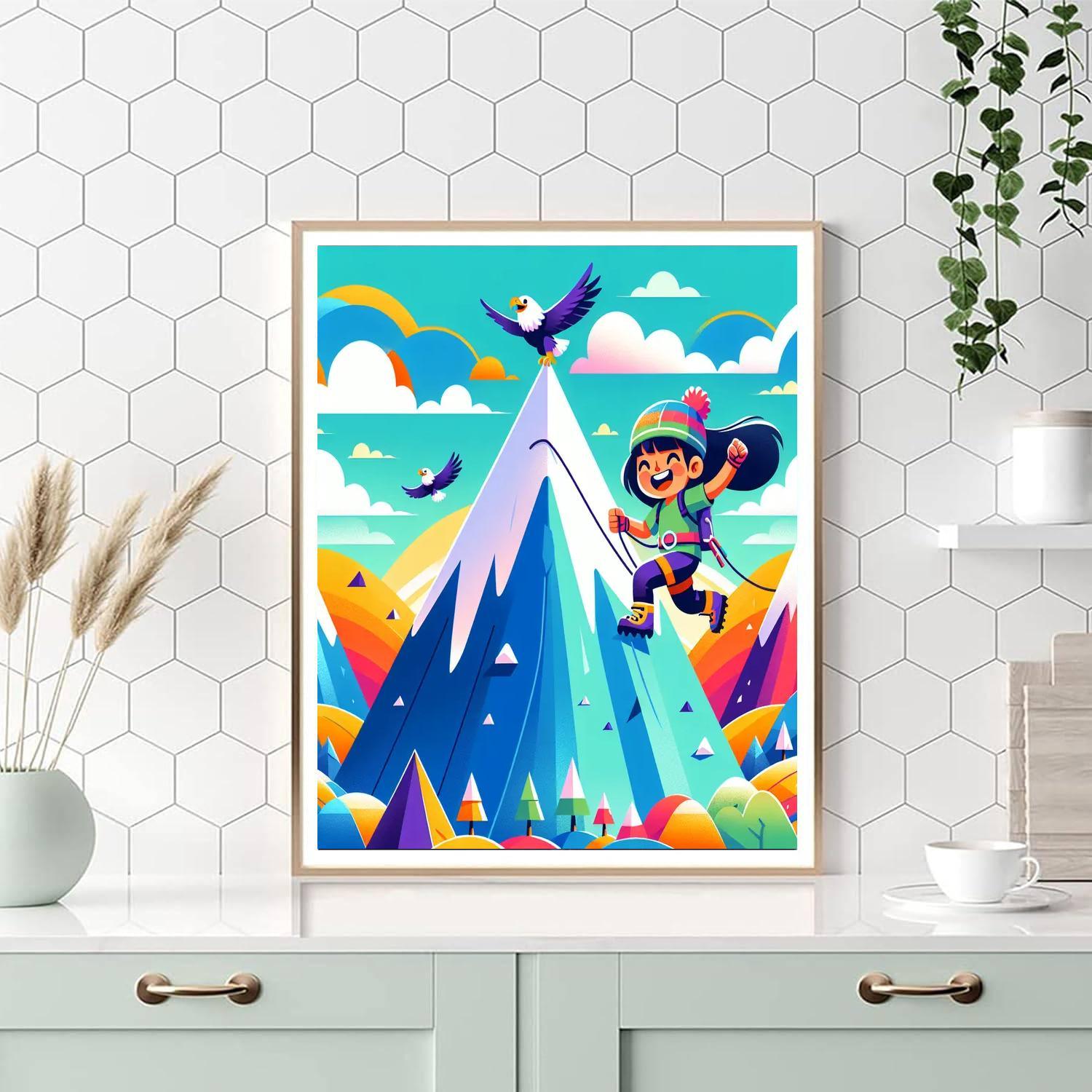 Mountain Peak Adventure Paint By Numbers Kits