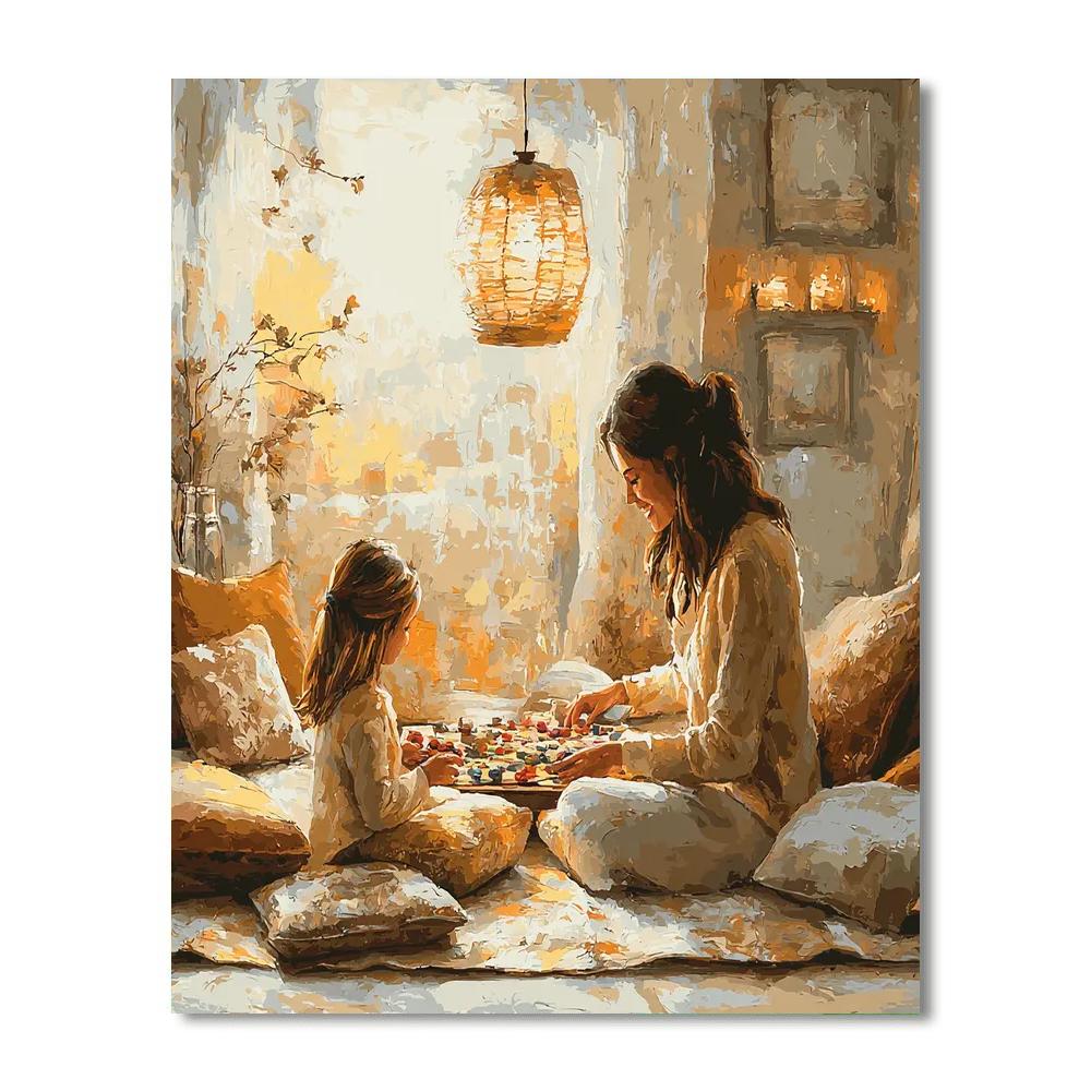 A Cozy Day Indoors Paint By Numbers Kits