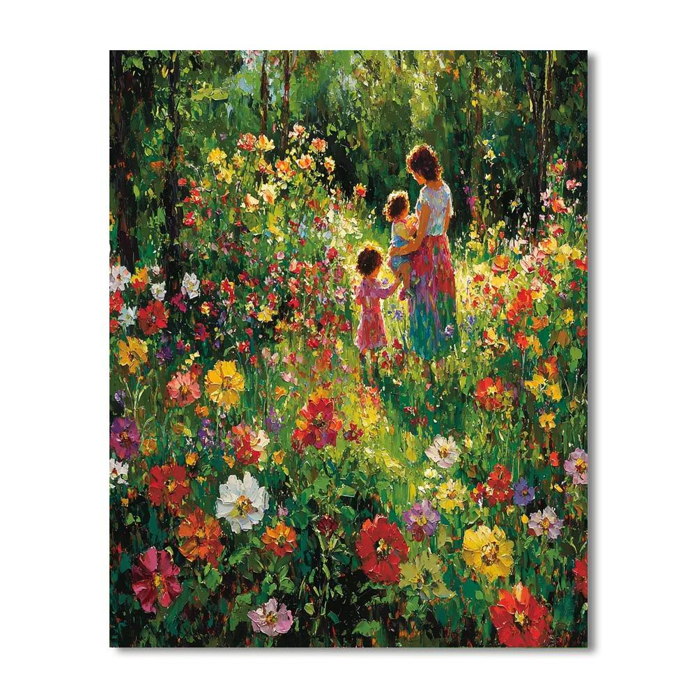 Joyful Garden Play Paint By Numbers Kits