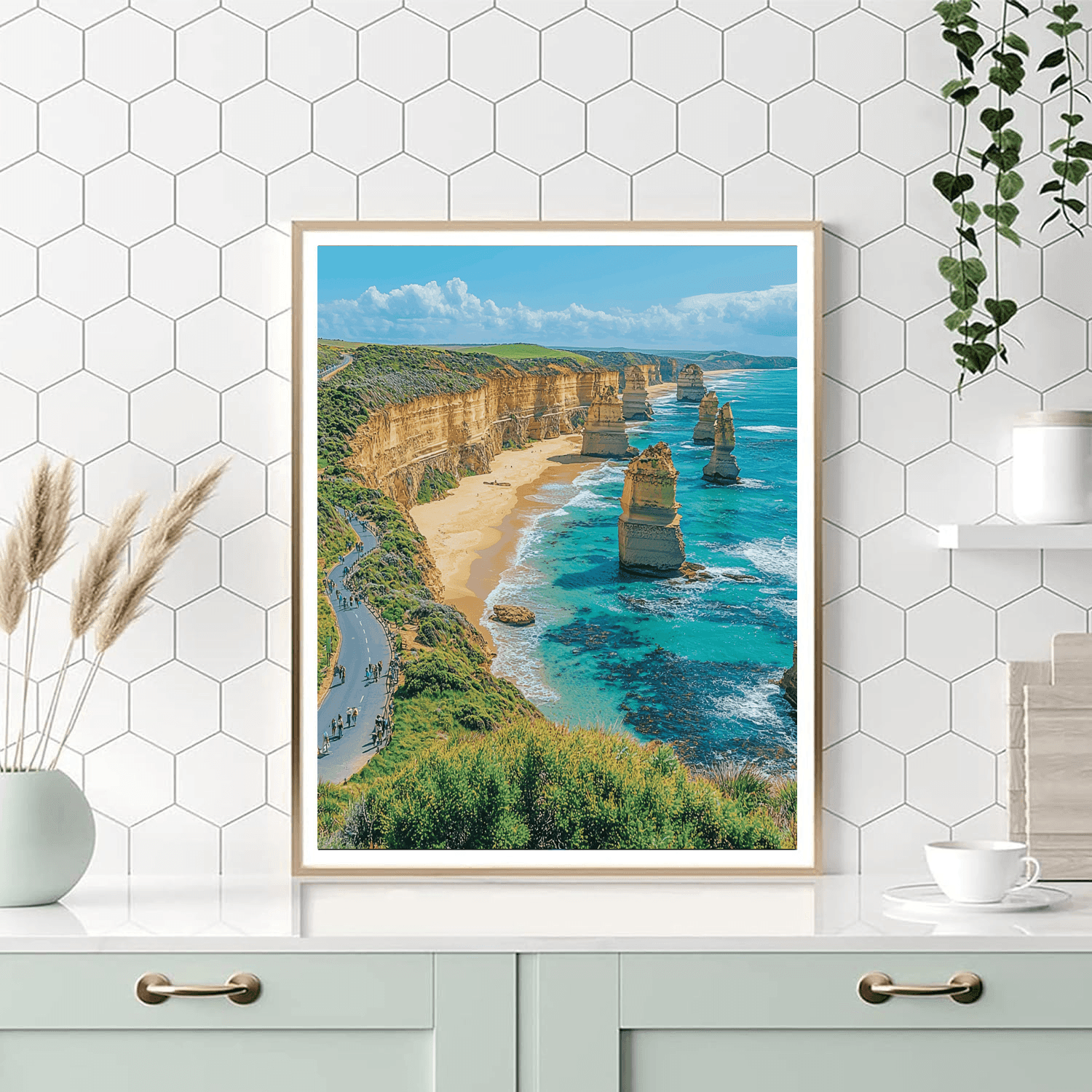 The Great Ocean Road DIY Paint By Numbers