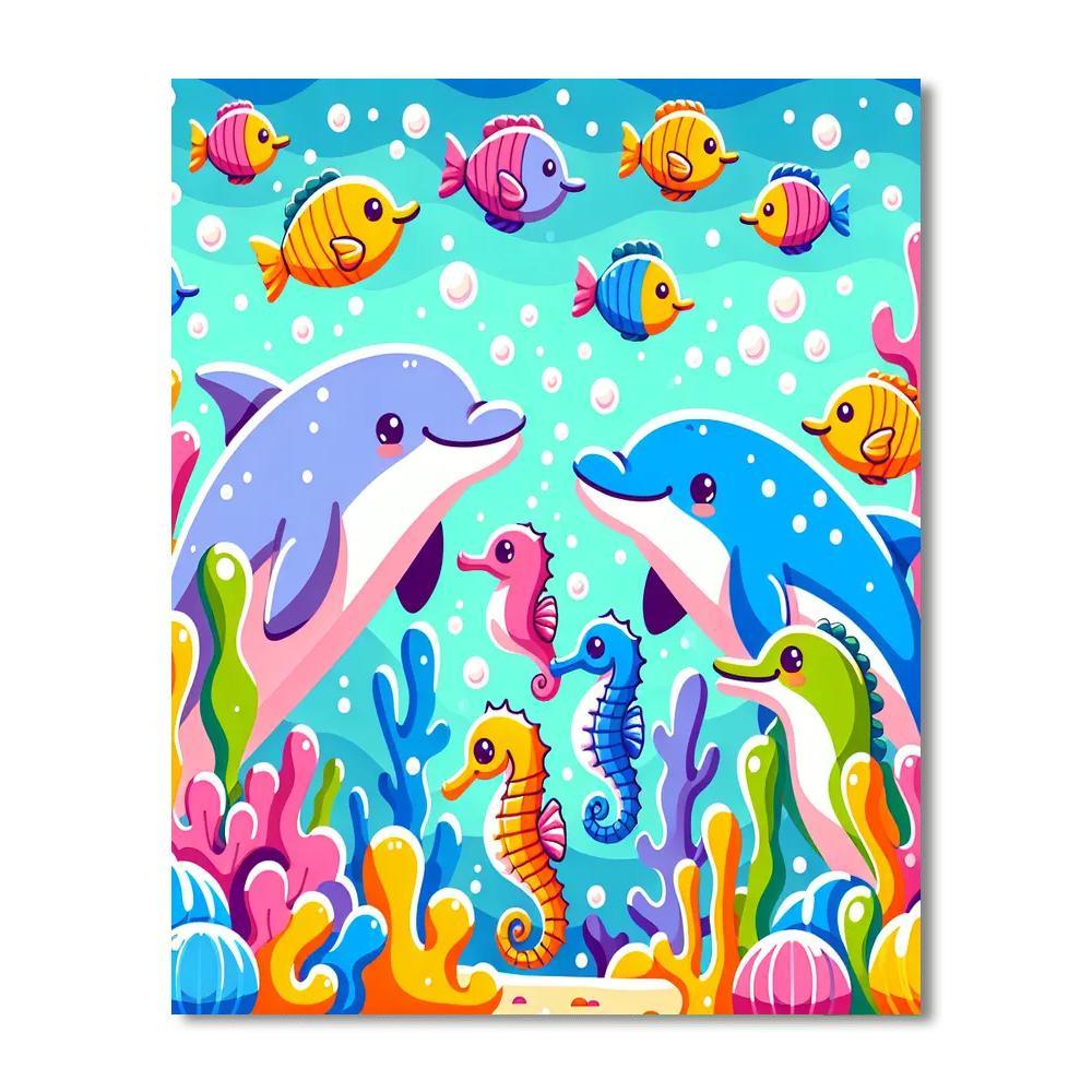 Artful Sea Adventure Paint By Numbers Kits