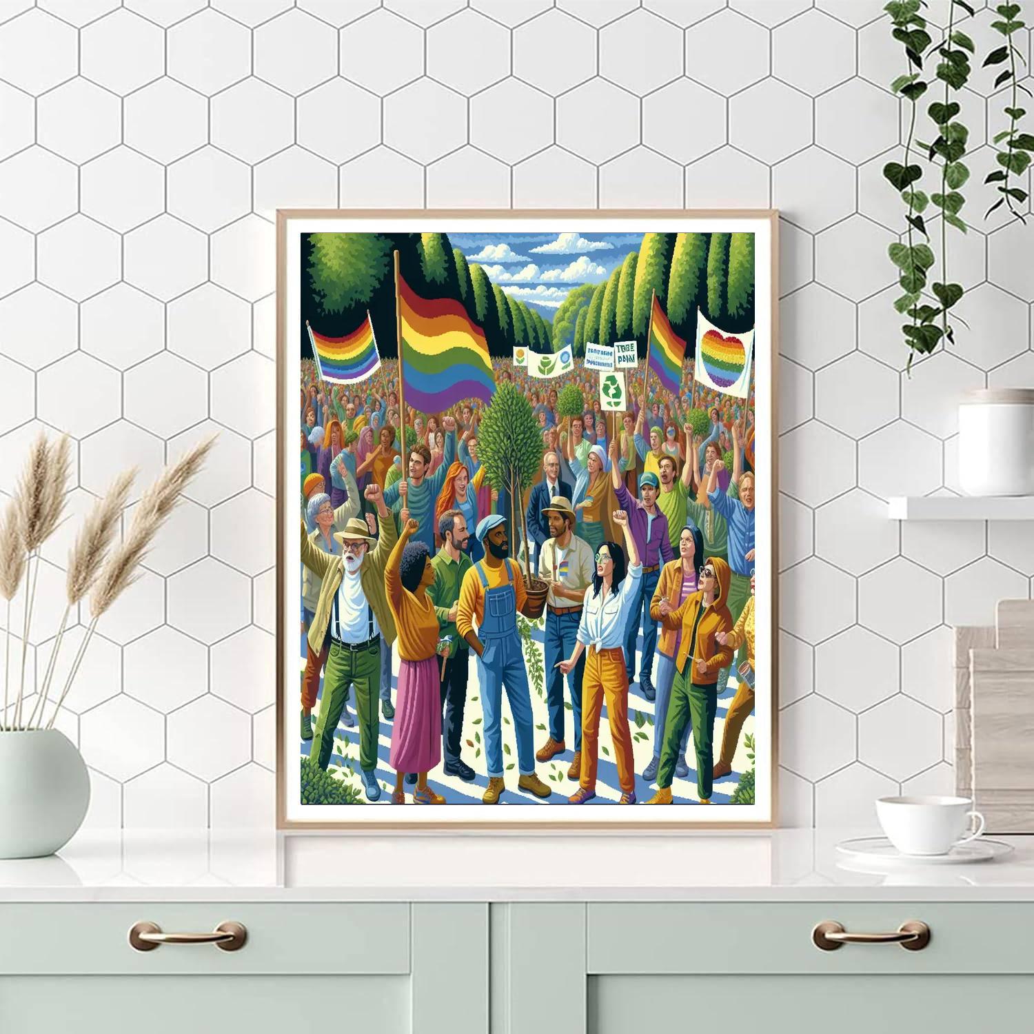 World Environment Day Paint By Numbers Kits