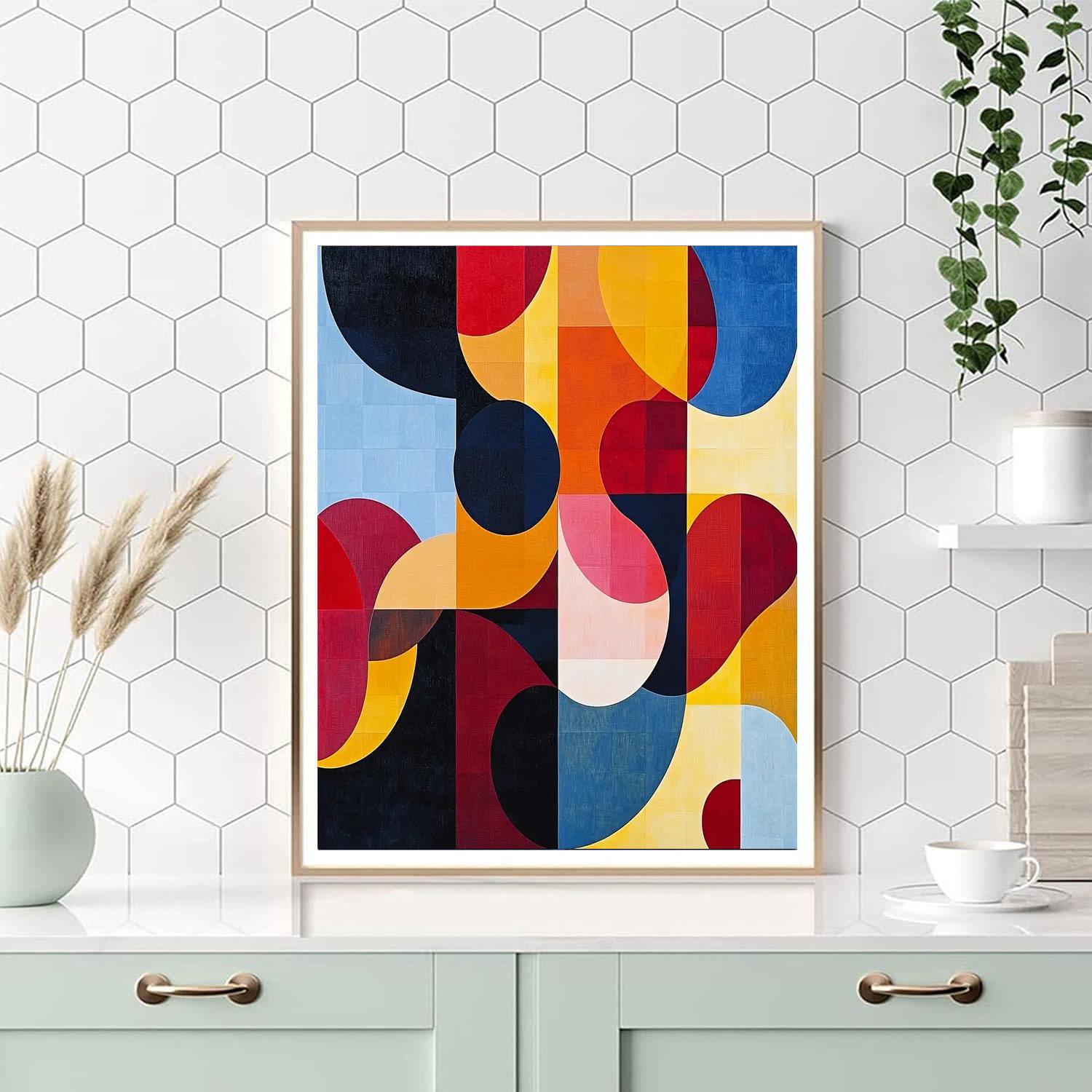 Paul Klee Inspired Chords Of Abstraction  Numbered Painting Kits