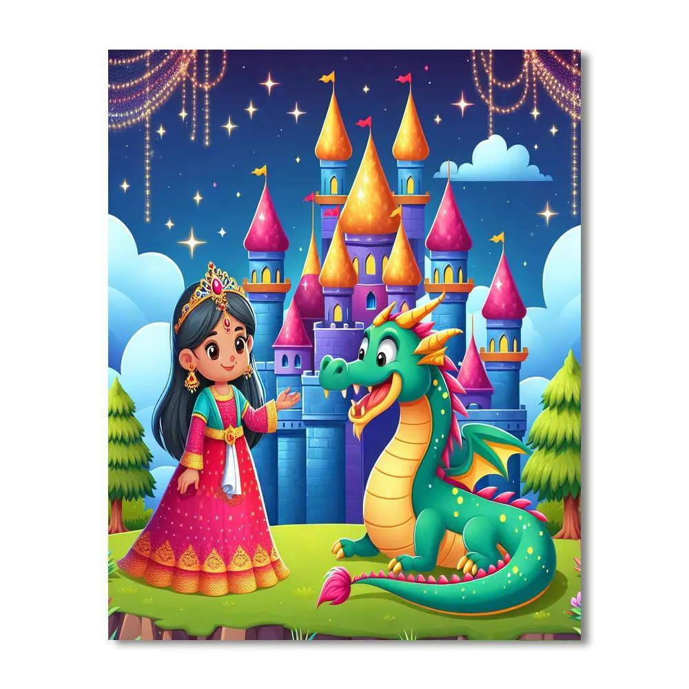 Wonderland Of Fairytales Paint By Numbers Kits