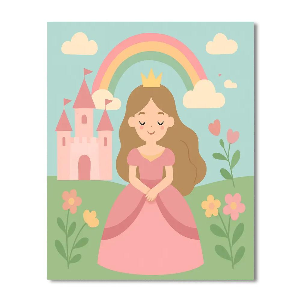 Fairytale Princess Painting By Numbers Kit