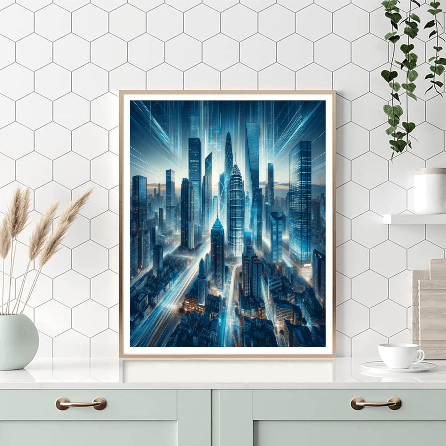 Urban City Vibe Paint By Numbers