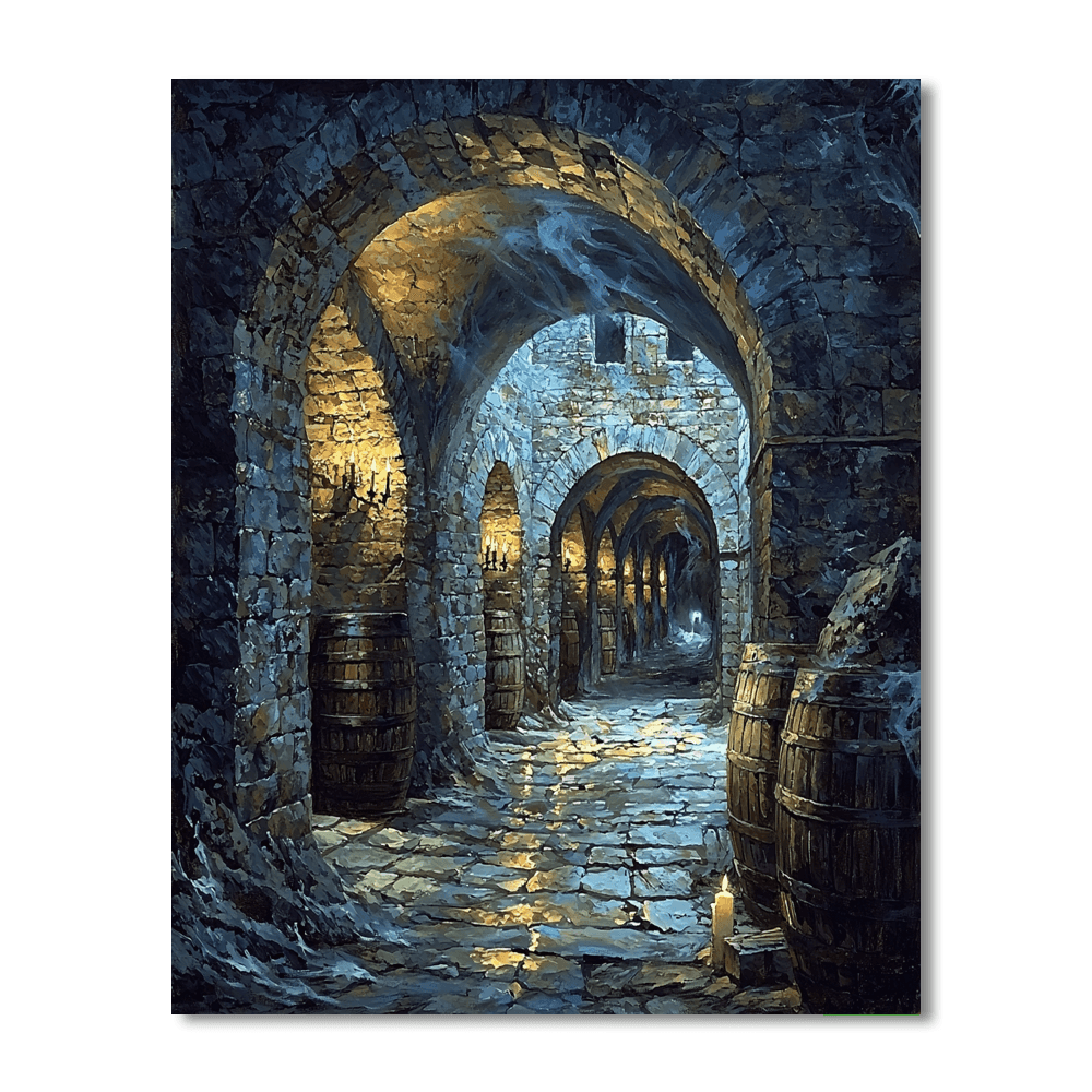 The Edinburgh Vaults Painting By Numbers Kit