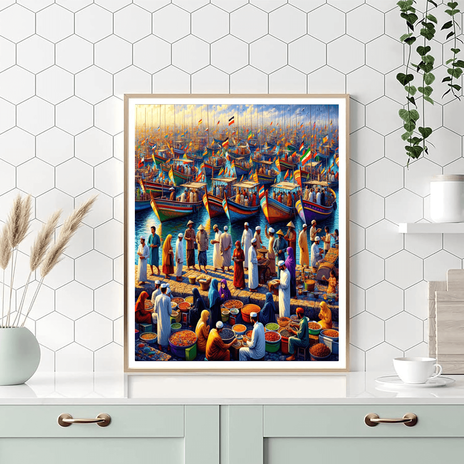 Festival Of The Sea - Portugal Numbered Painting Kits