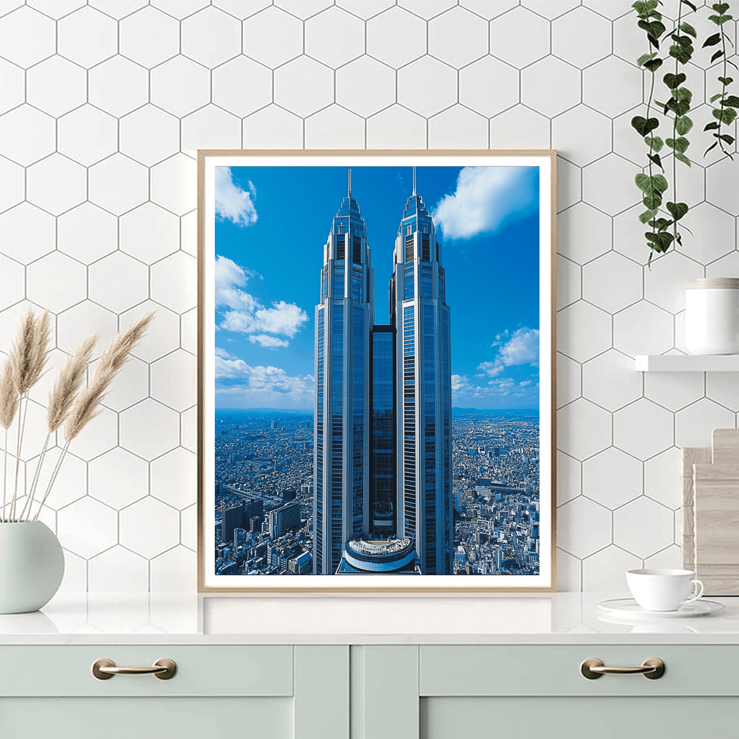 Umeda Sky Building - Osaka Paint By Numbers