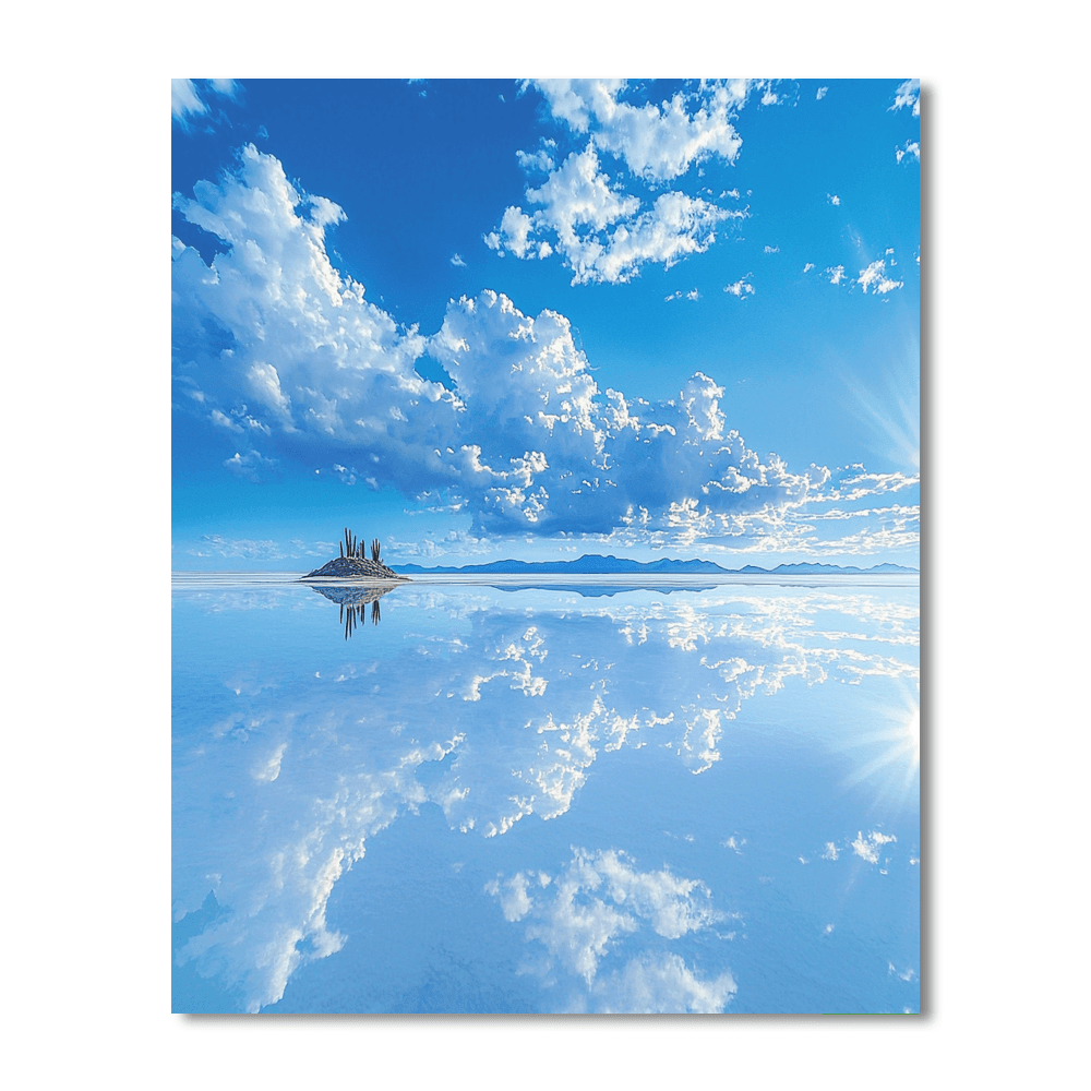 The Salar De Uyuni Numbered Painting Kits