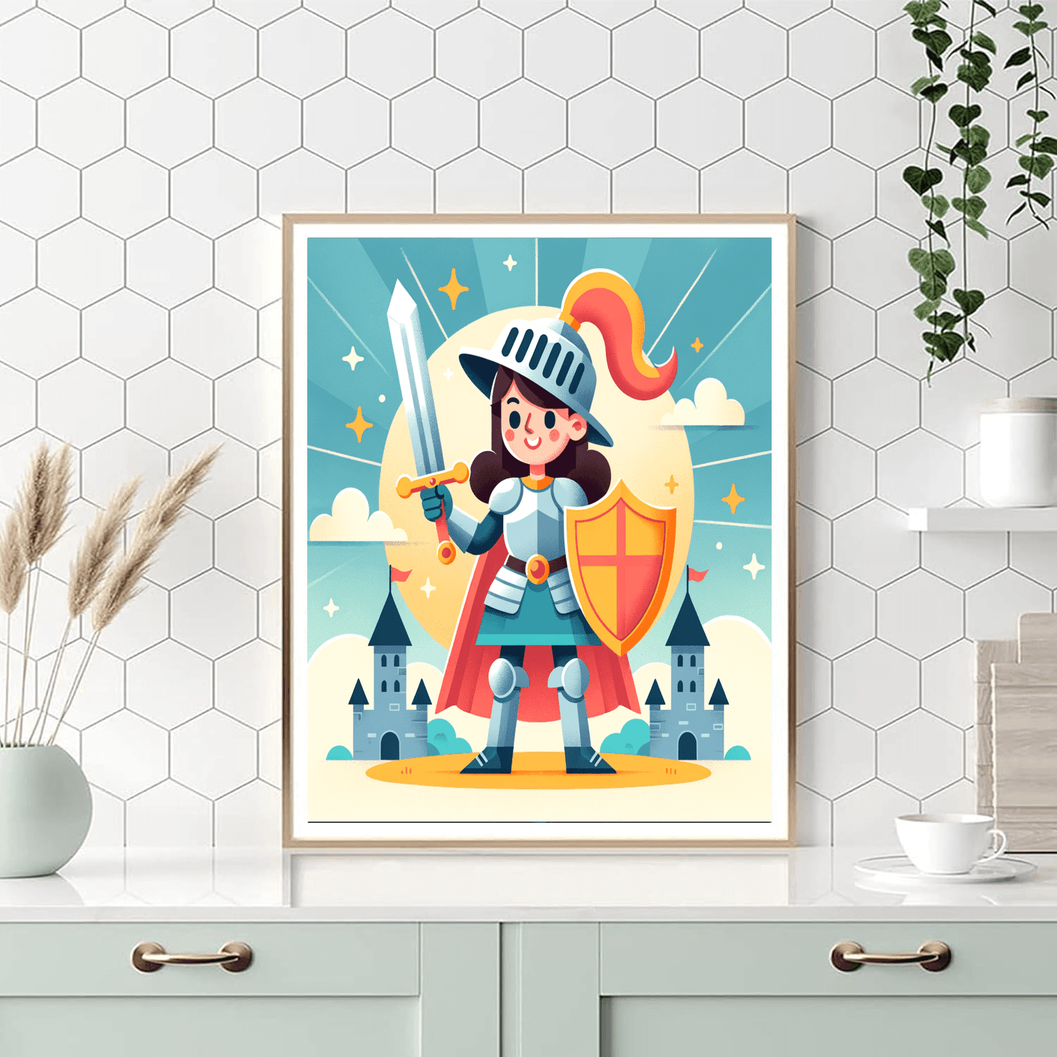 Daring Knight DIY Paint By Numbers