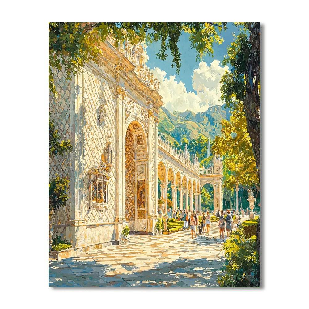 Palazzo Dei Diamanti Paint By Color