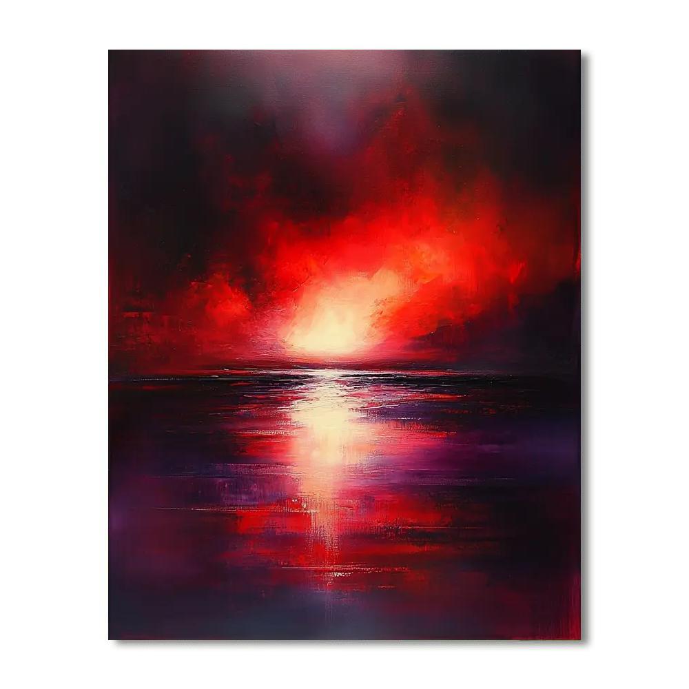 Caravaggio Inspired Vibrant Melancholy  Painting By Numbers Kit