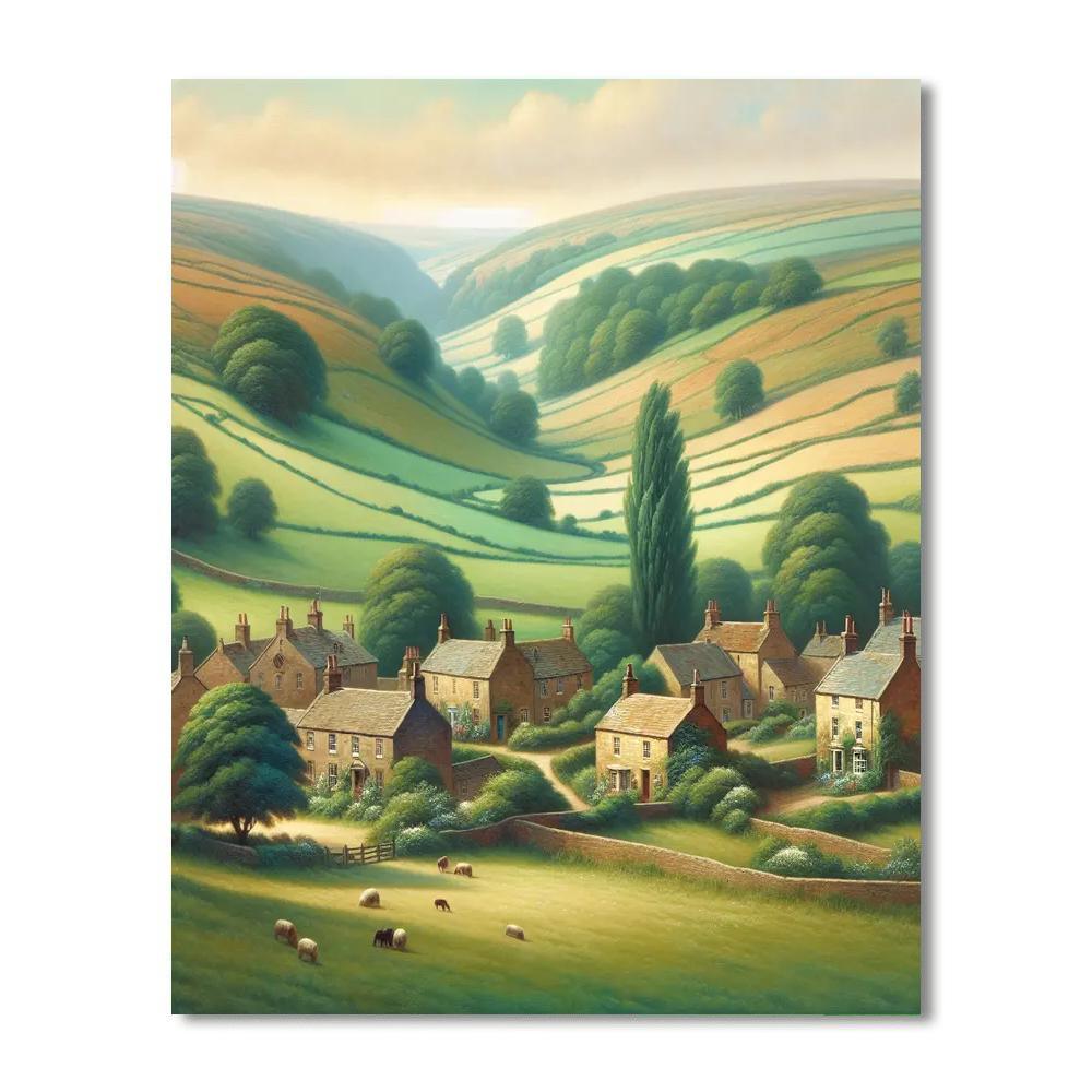 Yorkshire Serenity Paint By Number